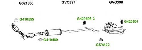 Система выпуска ОГ GT Exhaust 5015