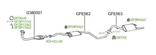 Система выпуска ОГ GT Exhaust 513