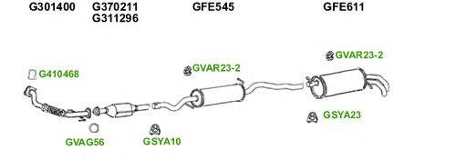 Система выпуска ОГ GT Exhaust 5234