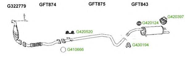 Система выпуска ОГ GT Exhaust 7800