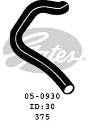 Шланг радиатора GATES 050930