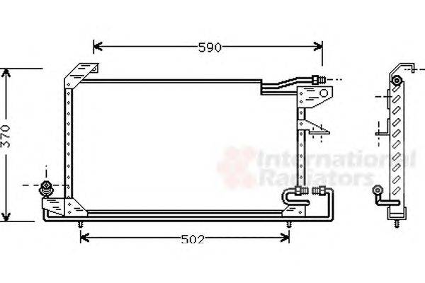 Конденсатор, кондиционер NRF 35051
