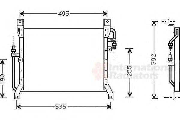 Конденсатор, кондиционер GERI 925330