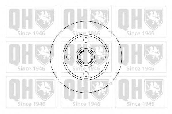 Тормозной диск QUINTON HAZELL BDC4126