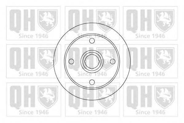 Тормозной диск QUINTON HAZELL BDC5055