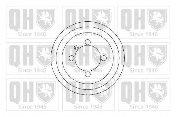 Тормозной барабан QUINTON HAZELL BDR212