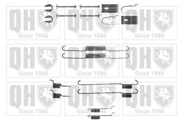 Комплектующие, тормозная колодка QUINTON HAZELL BFK454