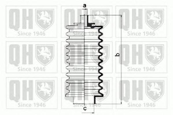 Комплект пылника, рулевое управление QUINTON HAZELL QG1006