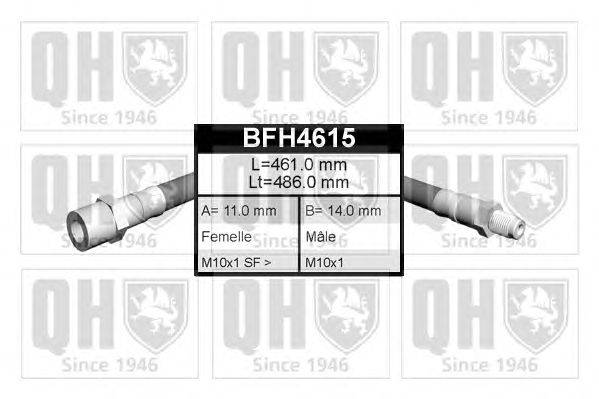 Тормозной шланг QUINTON HAZELL BFH4615