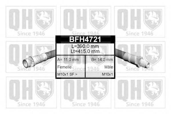 Тормозной шланг QUINTON HAZELL BFH4721