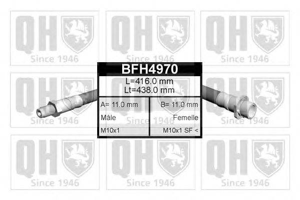 Тормозной шланг QUINTON HAZELL BFH4970