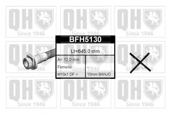 Тормозной шланг QUINTON HAZELL BFH5130