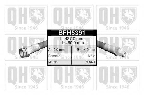 Тормозной шланг QUINTON HAZELL BFH5391