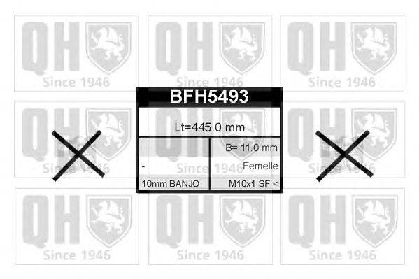 Тормозной шланг QUINTON HAZELL BFH5493