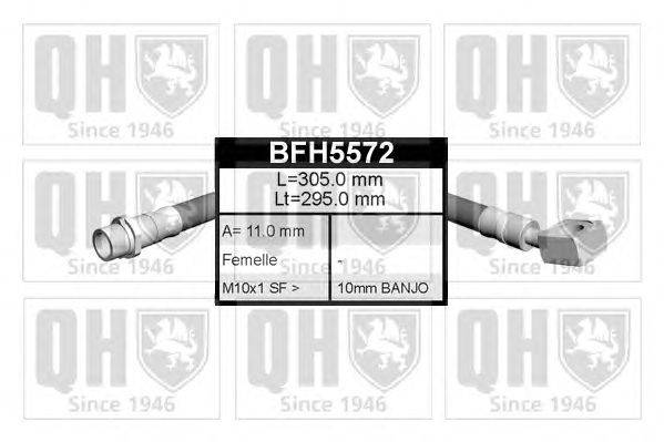 Тормозной шланг QUINTON HAZELL BFH5572