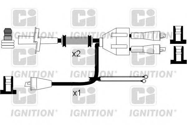 Комплект проводов зажигания QUINTON HAZELL XC1052