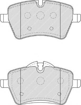 Комплект тормозных колодок, дисковый тормоз FERODO 23984