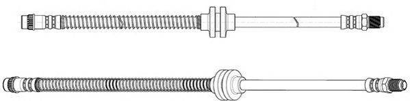 Тормозной шланг FERODO FHY2778