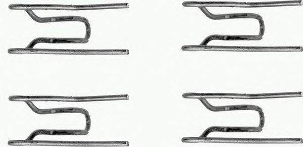 Комплектующие, колодки дискового тормоза MINTEX MBA1152