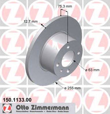 Тормозной диск ZIMMERMANN 150113300
