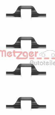Комплектующие, колодки дискового тормоза METZGER 1091263