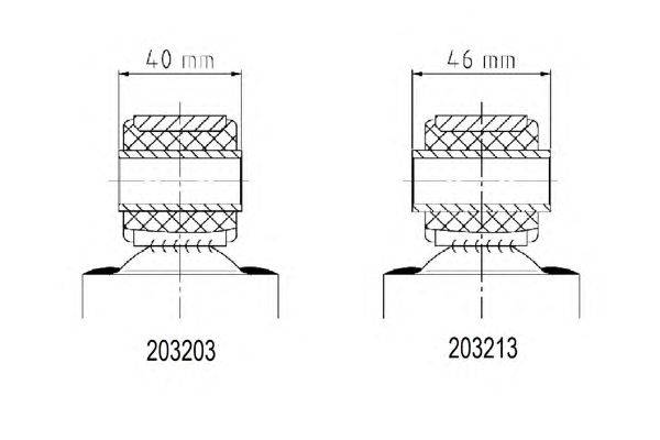 Амортизатор AL-KO 203203