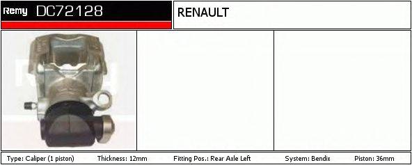 Тормозной суппорт DELCO REMY DC72128