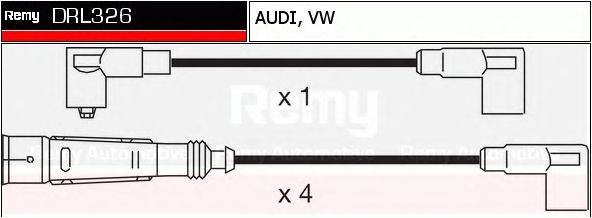 Комплект проводов зажигания DELCO REMY DRL326