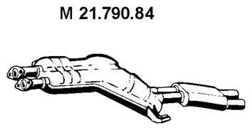 Средний глушитель выхлопных газов EBERSPÄCHER 21.790.84