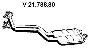 Предглушитель выхлопных газов EBERSPÄCHER 21.788.80