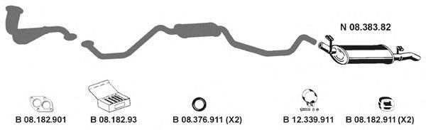 Система выпуска ОГ EBERSPÄCHER 082212
