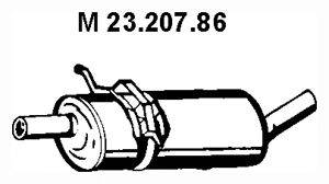 Средний глушитель выхлопных газов EBERSPÄCHER 23.207.86
