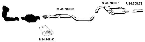 Система выпуска ОГ EBERSPÄCHER 342017