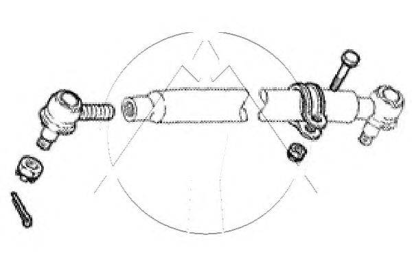 Продольная рулевая тяга SIDEM 14135