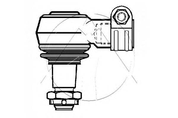 Наконечник поперечной рулевой тяги SIDEM 44139