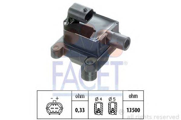 Катушка зажигания FACET 9.6297