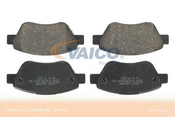Комплект тормозных колодок, дисковый тормоз VAICO V24-0099