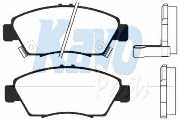 Комплект тормозных колодок, дисковый тормоз KAVO PARTS BP-2022