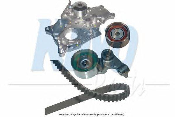 Водяной насос + комплект ручейковых ремней KAVO PARTS DKW-9005