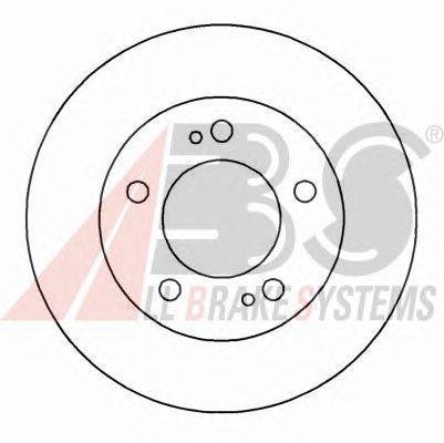 Тормозной диск A.B.S. 15977