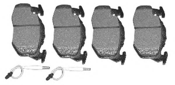 Комплект тормозных колодок, дисковый тормоз TRUCKTEC AUTOMOTIVE 1135012
