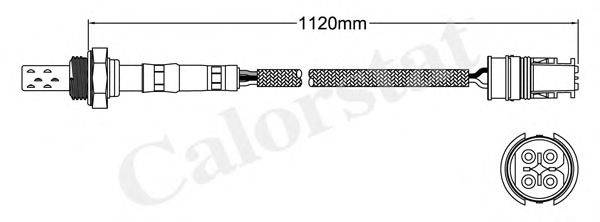 Лямбда-зонд CALORSTAT by Vernet LS140557