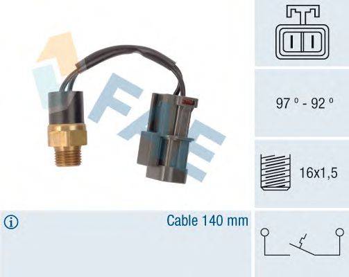 Термовыключатель, вентилятор радиатора FAE 37750