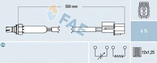 Лямбда-зонд FAE 77350