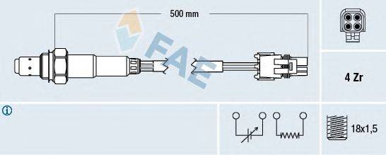 Лямбда-зонд FAE 77259