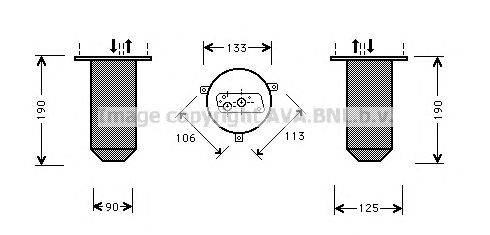 Осушитель, кондиционер AVA QUALITY COOLING BWD221