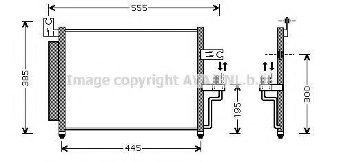 Конденсатор, кондиционер AVA QUALITY COOLING HY5081