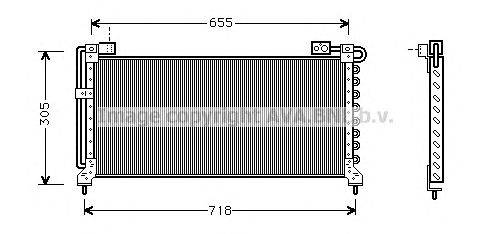 Конденсатор, кондиционер AVA QUALITY COOLING SU5027