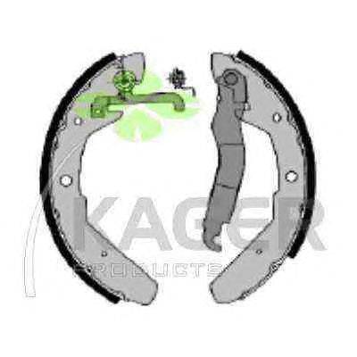 Комплект тормозных колодок KAGER 34-0473