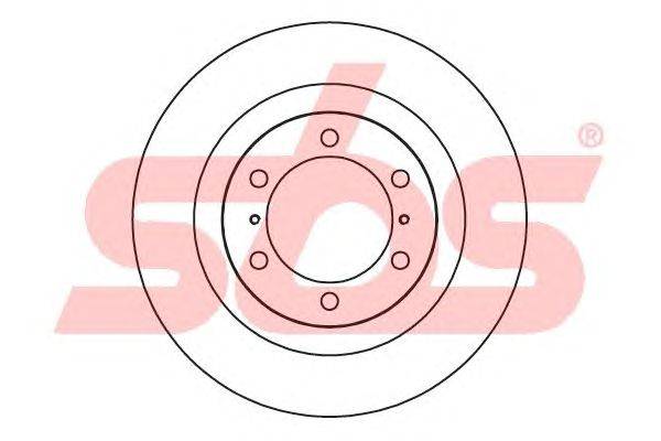 Тормозной диск sbs 18152045150